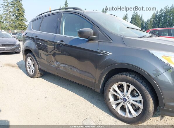 1FMCU9GD3JUC90867 2018 FORD ESCAPE Gray Vista frontal