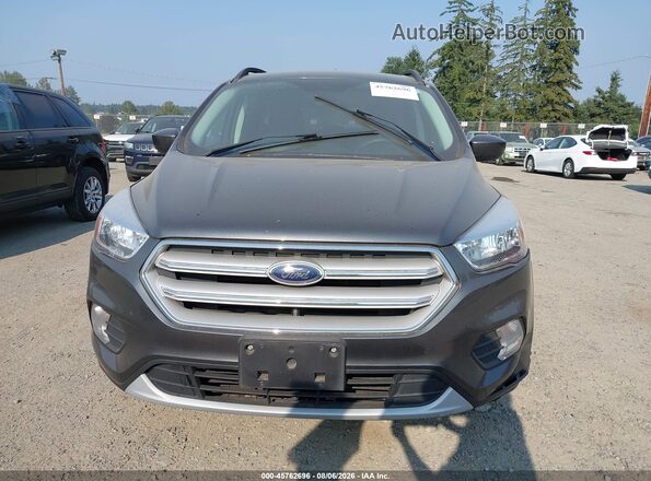 1FMCU9GD3JUC90867 2018 FORD ESCAPE Gray Vista del cuadro de instrumentos