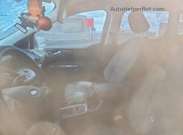 1FMCU9GD3JUC93400 2018 FORD ESCAPE Blue Вид задніх сидінь