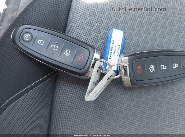 1FMCU9GD3KUA36884 2019 FORD ESCAPE Black Dashboard view