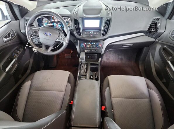 1FMCU9GD3KUA83087 2019 FORD ESCAPE White Առջևի վահանակի տեսք