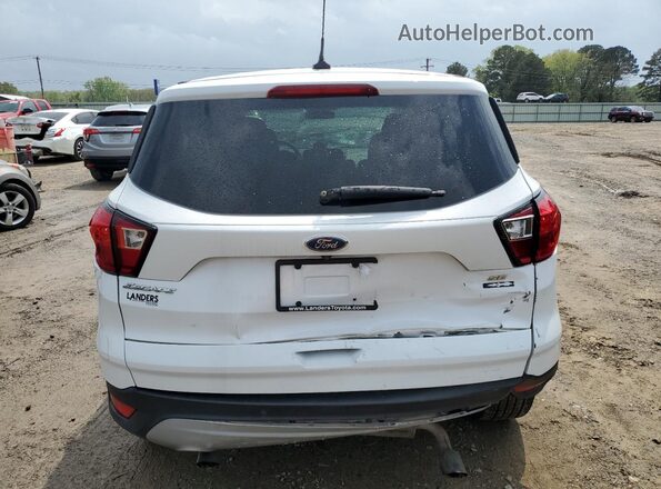 1FMCU9GD3KUB25807 2019 FORD ESCAPE Белый Вид сзади