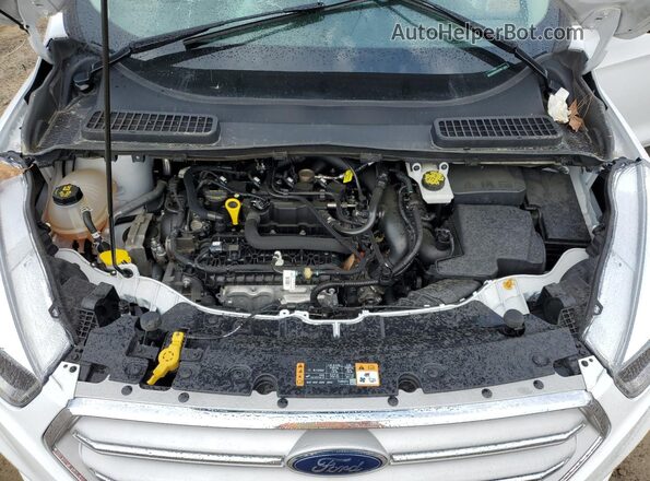 1FMCU9GD3KUB25807 2019 FORD ESCAPE Белый Вид подкапотного пространства