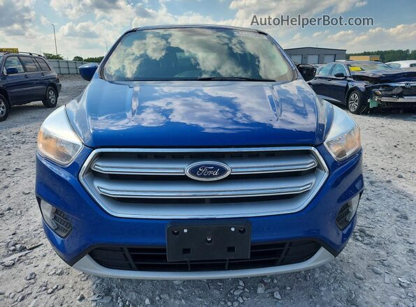 1FMCU9GD3KUB72724 2019 FORD ESCAPE Blue Front view