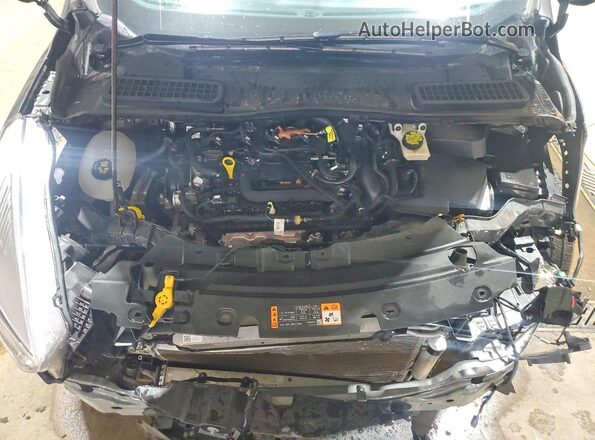 1FMCU9GD3KUB96408 2019 FORD ESCAPE Black Vista del compartimento del motor