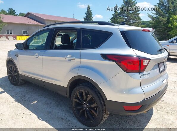 1FMCU9GD3KUB97686 2019 FORD ESCAPE Silver Задня ліва чверть