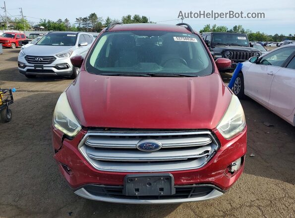 1FMCU9GD4HUA07760 2017 FORD ESCAPE Red Вид спереду