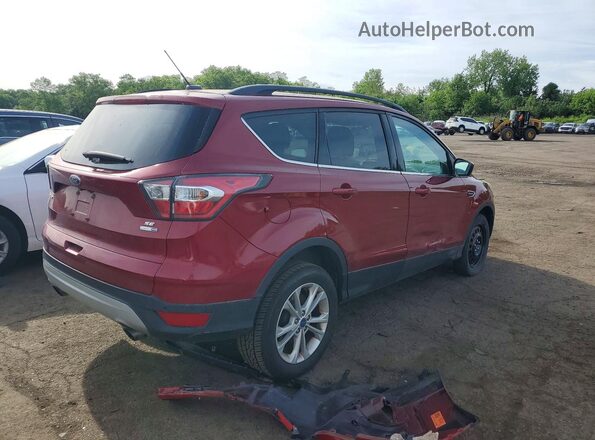 1FMCU9GD4HUA07760 2017 FORD ESCAPE Red Задня права чверть