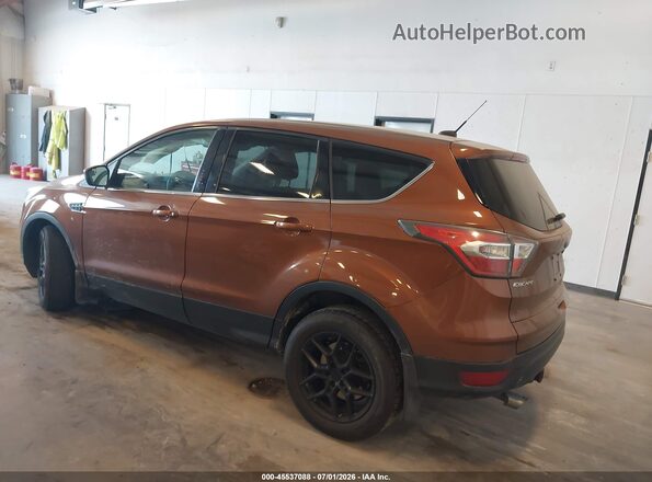 1FMCU9GD4HUB24478 2017 FORD ESCAPE Brown Trasero izquierdo