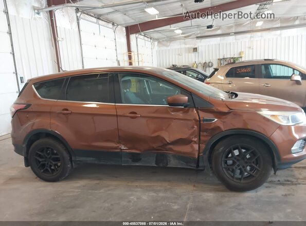 1FMCU9GD4HUB24478 2017 FORD ESCAPE Brown Vista interior trasera