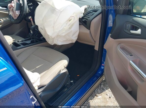 1FMCU9GD4HUB48487 2017 FORD ESCAPE Blue Սալոնի դիմացի տեսք