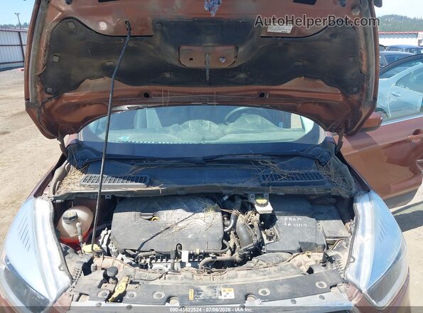1FMCU9GD4HUB78962 2017 FORD ESCAPE Orange Rear view
