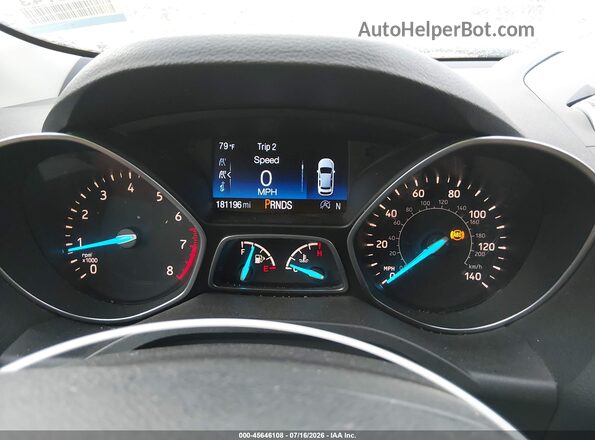 1FMCU9GD4HUB90724 2017 FORD ESCAPE White Հետևի նստատեղերի տեսք