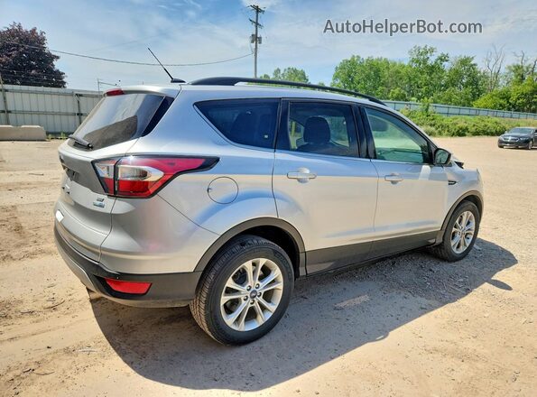 1FMCU9GD4HUB99245 2017 FORD ESCAPE Серый Задняя правая четверть