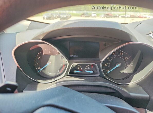 1FMCU9GD4HUB99245 2017 FORD ESCAPE Серый Вид щитка приборов