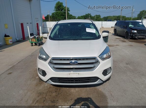 1FMCU9GD4HUC24127 2017 FORD ESCAPE Белый Вид щитка приборов