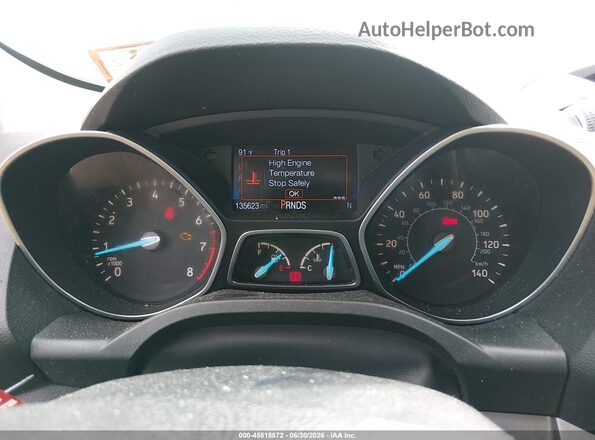 1FMCU9GD4HUC54986 2017 FORD ESCAPE Gray უკანა სავარძლების ხედი