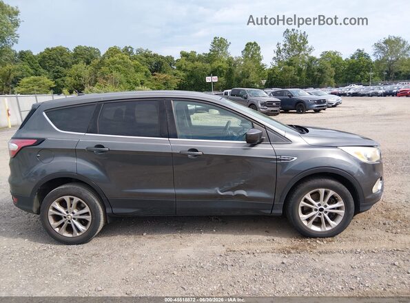 1FMCU9GD4HUC54986 2017 FORD ESCAPE Gray უკანა სალონის ხედი