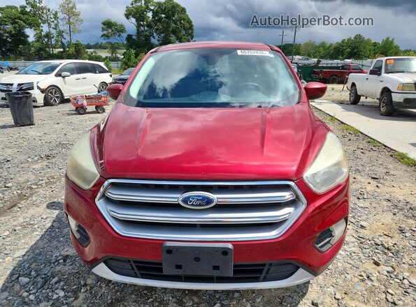 1FMCU9GD4HUC66457 2017 FORD ESCAPE Красный Вид спереди