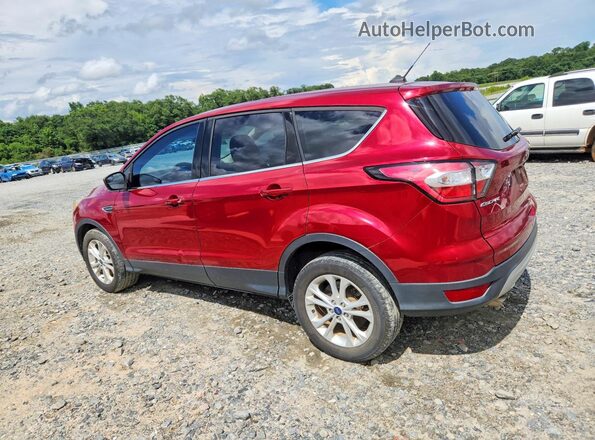 1FMCU9GD4HUC66457 2017 FORD ESCAPE Красный Задняя левая четверть