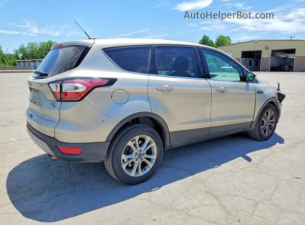 1FMCU9GD4HUC70850 2017 FORD ESCAPE Cream Rear right