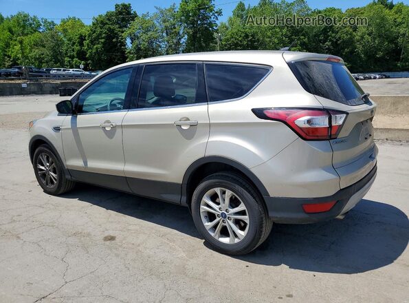 1FMCU9GD4HUC70850 2017 FORD ESCAPE Cream Rear left