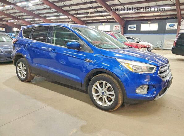 1FMCU9GD4HUC83775 2017 FORD ESCAPE Blue Przód prawy