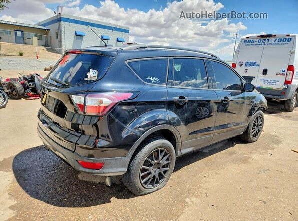 1FMCU9GD4JUA30977 2018 FORD ESCAPE Black Tył prawy