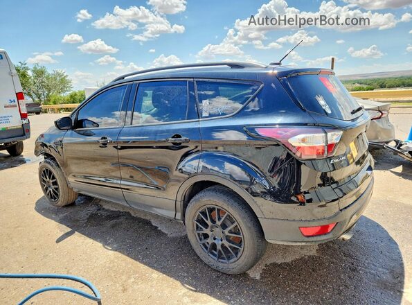 1FMCU9GD4JUA30977 2018 FORD ESCAPE Black Tył lewy