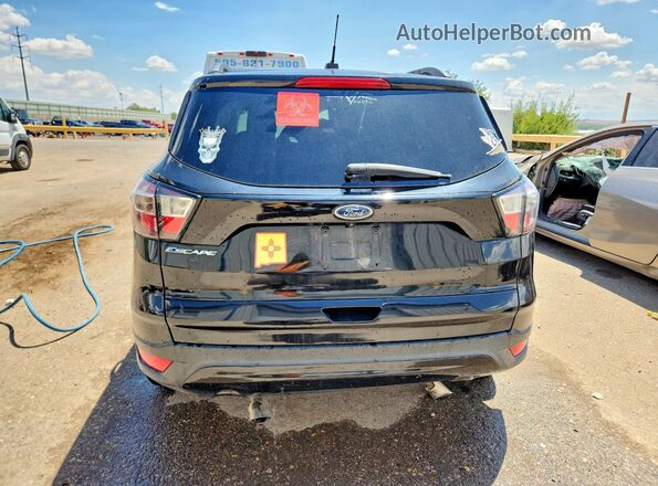 1FMCU9GD4JUA30977 2018 FORD ESCAPE Black Widok z tyłu