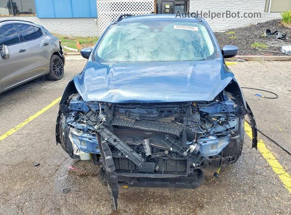 1FMCU9GD4JUA82173 2018 FORD ESCAPE Blue Вид спереду