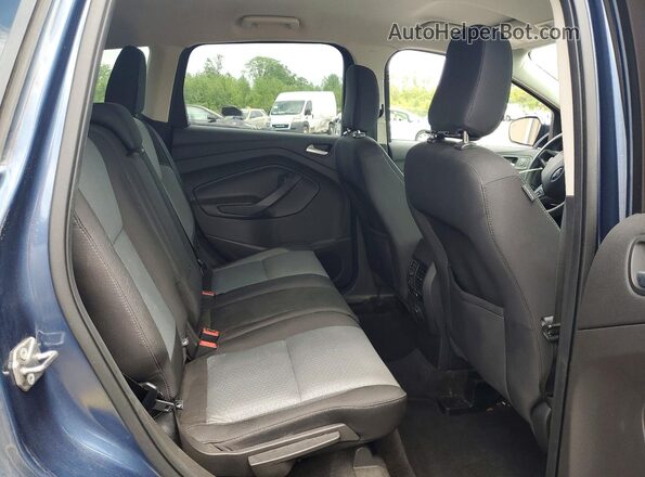 1FMCU9GD4JUA82173 2018 FORD ESCAPE Blue Вид задньої частини салону