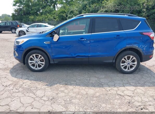 1FMCU9GD4JUB02003 2018 FORD ESCAPE Blue 