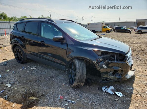 1FMCU9GD4JUB06116 2018 FORD ESCAPE Black წინა მარჯვენა
