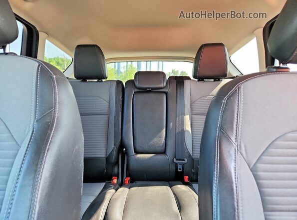 1FMCU9GD4JUB06116 2018 FORD ESCAPE Black უკანა სავარძლების ხედი