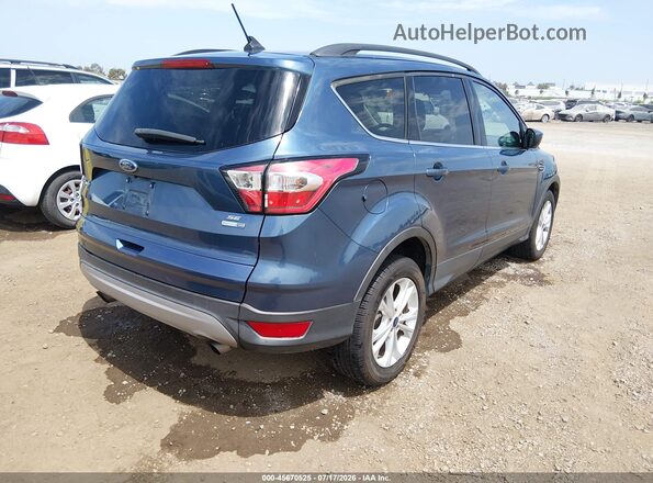1FMCU9GD4JUB44185 2018 FORD ESCAPE Blue Rear right