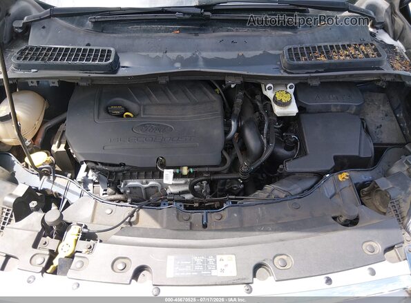 1FMCU9GD4JUB44185 2018 FORD ESCAPE Blue Rear view