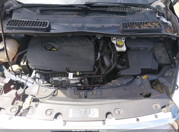 1FMCU9GD4JUB44185 2018 FORD ESCAPE Blue Front view