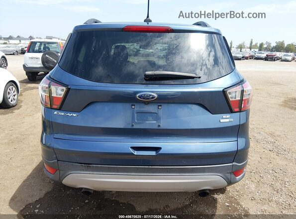 1FMCU9GD4JUB44185 2018 FORD ESCAPE Blue 