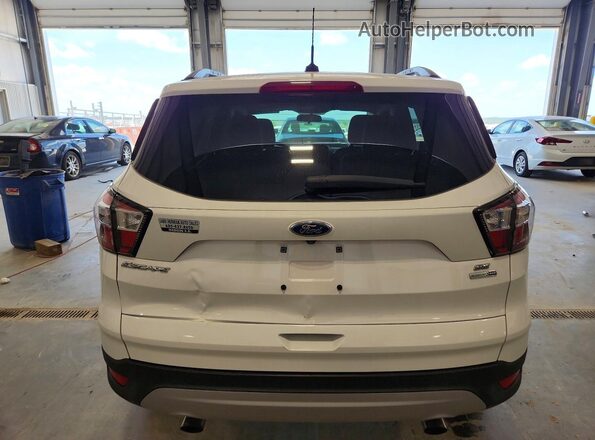 1FMCU9GD4JUB72729 2018 FORD ESCAPE White Widok z tyłu