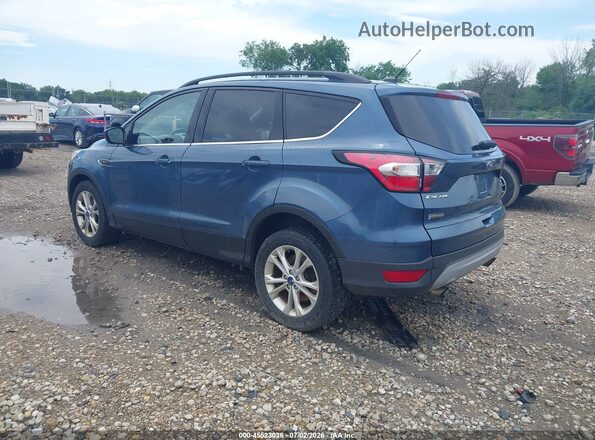 1FMCU9GD4JUB73024 2018 FORD ESCAPE Light Blue Հետևի ձախ