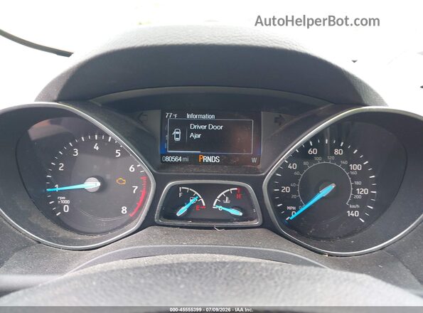 1FMCU9GD4JUC29432 2018 FORD ESCAPE Red Vista de los asientos traseros