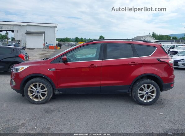 1FMCU9GD4JUC29432 2018 FORD ESCAPE Red Vista interior de 360 grados