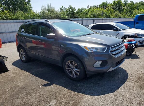 1FMCU9GD4JUC54024 2018 FORD ESCAPE Gray Առջևի աջ