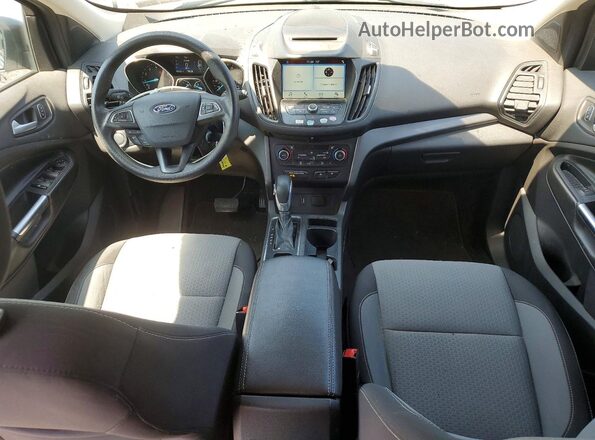 1FMCU9GD4JUC54024 2018 FORD ESCAPE Gray Առջևի վահանակի տեսք