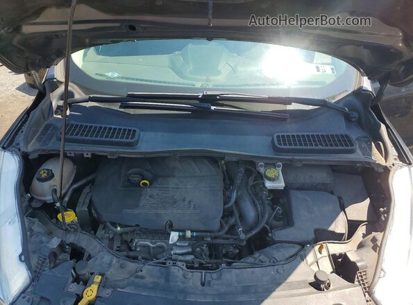 1FMCU9GD4JUC54024 2018 FORD ESCAPE Gray Շարժիչի բաժամունքի տեսք