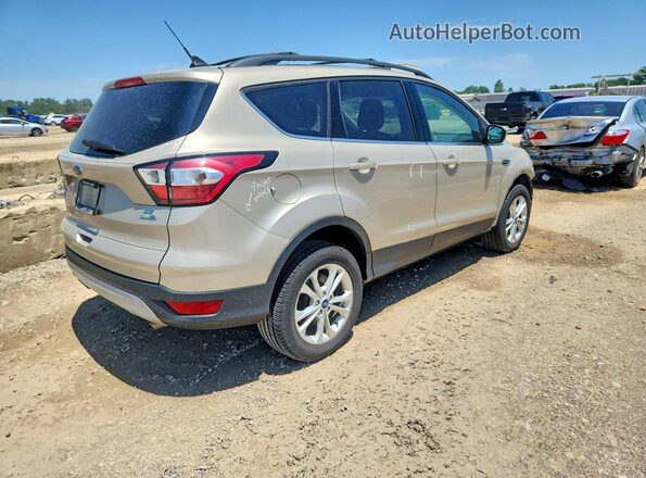 1FMCU9GD4JUC84348 2018 FORD ESCAPE Beige Tył prawy