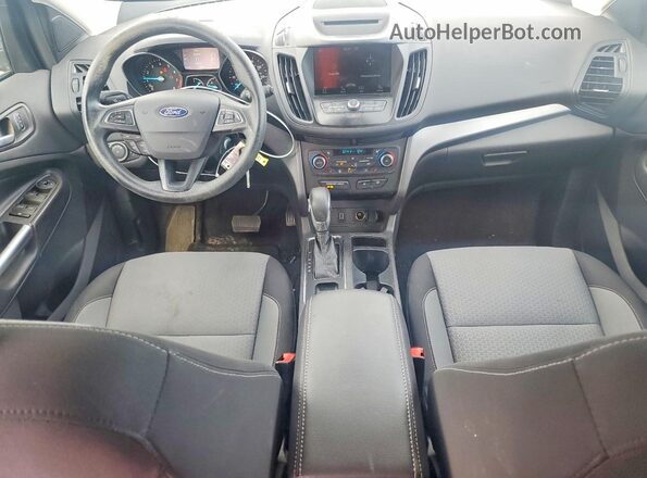 1FMCU9GD4JUC84348 2018 FORD ESCAPE Beige Widok deski rozdzielczej