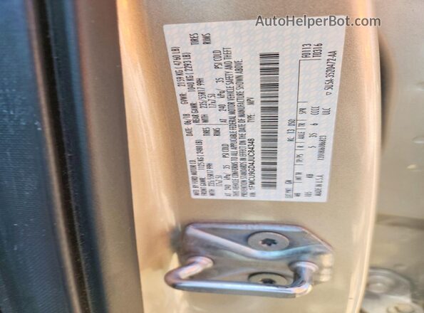 1FMCU9GD4JUC84348 2018 FORD ESCAPE Beige Widok komory silnika