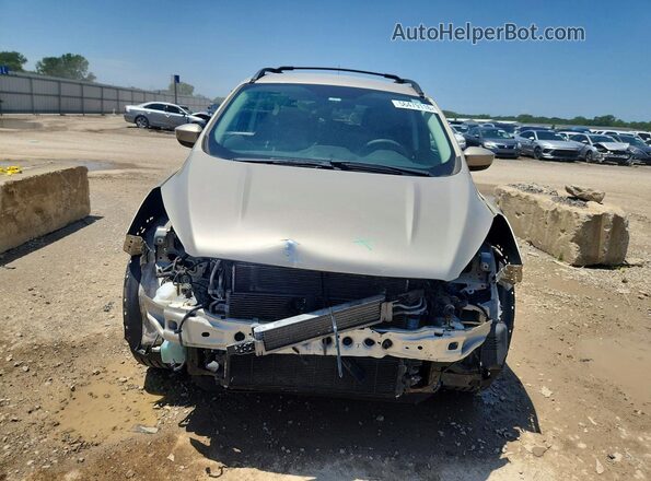 1FMCU9GD4JUC84348 2018 FORD ESCAPE Beige Widok z przodu
